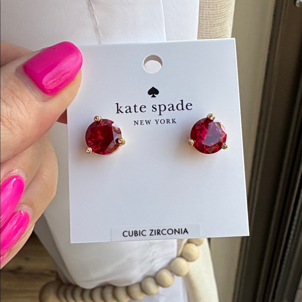 Kate Spade Rise and Shine Stud earrings nwt